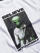 MANTO BELIEVE t-shirt-white